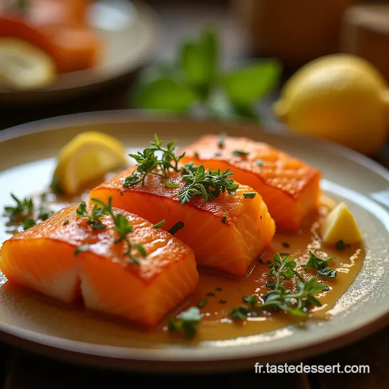 Pav&eacute;s De Saumon Laqu&eacute;s Au Miel Et S&eacute;same Un Voyage Douxsal&eacute; En Moins De 30 Minutes presentation