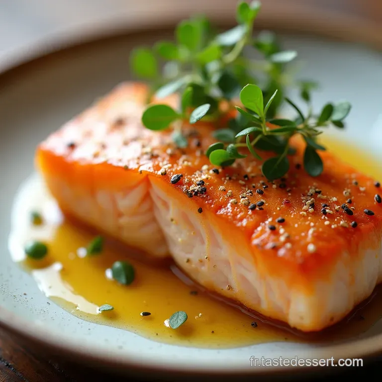 Pav&eacute;s de Saumon Laqu&eacute;s au Miel et S&eacute;same Un Voyage DouxSal&eacute; en Moins de 30 Minutes