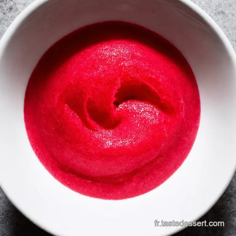 Sorbet &agrave; la Betterave Express Fra&icirc;cheur Sans Sorbeti&egrave;re