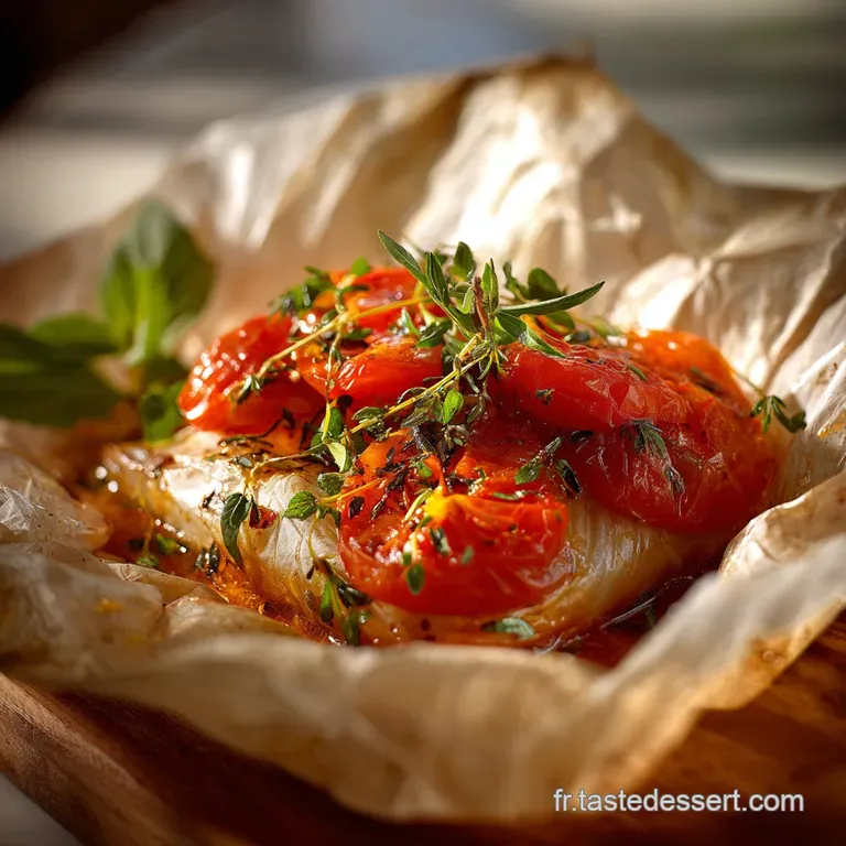 Sotlylaisse &agrave; la tomate cuit au barbecue : Le secret de la papillote ultra-juteuse