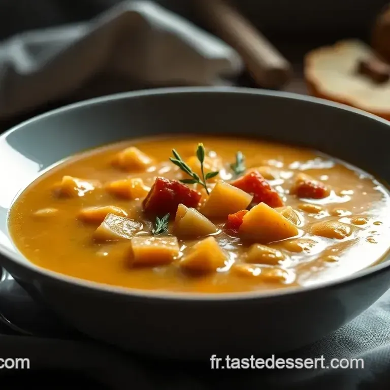 Soupe de Ch&acirc;taignes et Potimarron : La douceur d&rsquo;un automne en soupe