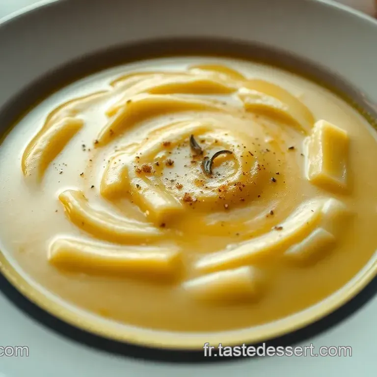 Soupe de Patate Douce Cr&eacute;meuse et &Eacute;pic&eacute;e