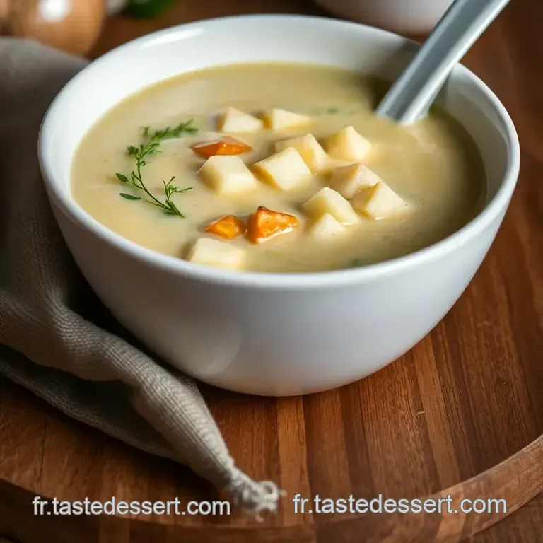 Soupe De Potiron Cr&eacute;meuse presentation