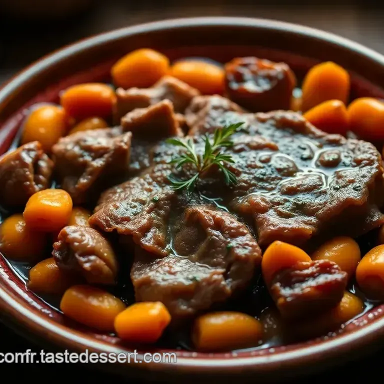 Tajine d Agneau aux Abricots : Un D&eacute;lice Marocain &agrave; Tester !