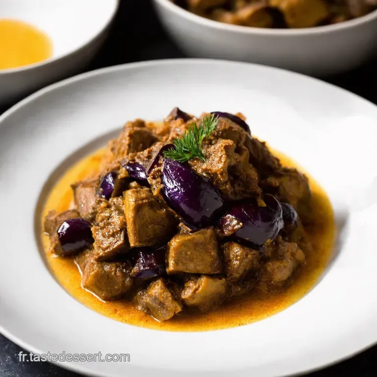 Tajine dAgneau d&Eacute;t&eacute; Aubergines et Miel