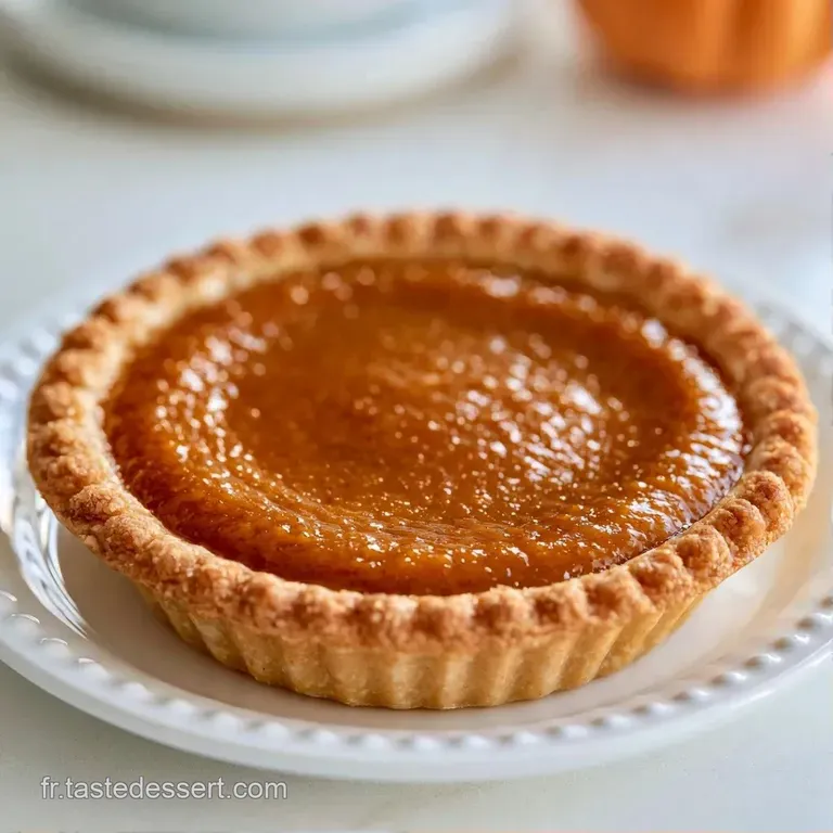 Tranche fondante orange vif pos&eacute;e sur une assiette blanche &eacute;pur&eacute;e, agr&eacute;ment&eacute;e d'un nuage de cr&egrave;me et d'un voile brun.
