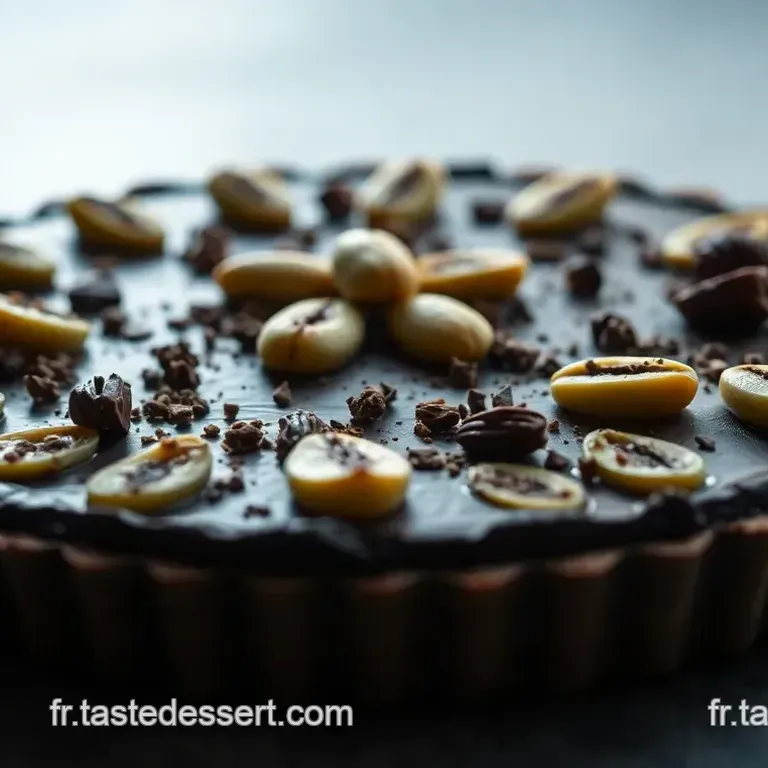 Tarte au Chocolat et Pistaches de l&rsquo;Univers de la Gourmandise