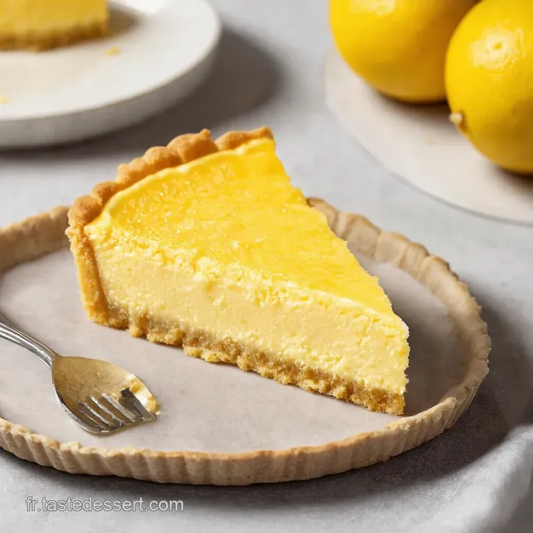 Tarte au Citron Meringu&eacute;e V&eacute;gane Symphonie Acidul&eacute;e