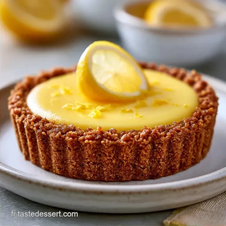 Tarte Citron Sp&eacute;culoos Sans Cuisson