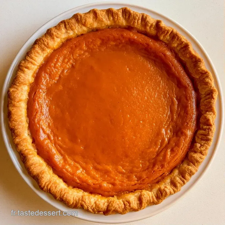 Une part de tarte orange onctueuse sur assiette blanche, accompagn&eacute;e d'une touche de cr&egrave;me fouett&eacute;e blanche et l&eacute;g&egrave;re.