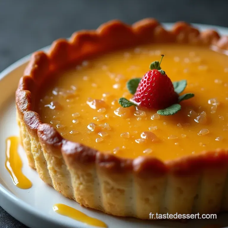 La V&eacute;ritable Tarte au Sucre Traditionnelle Croustillante Fondante Inoubliable