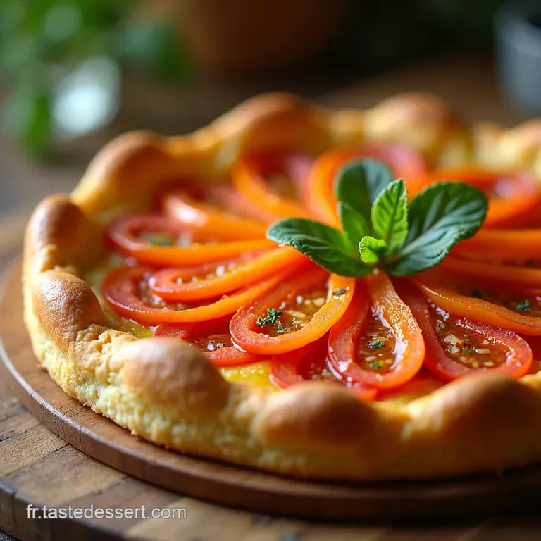 Tarte Rustique au Thon et &agrave; la Tomate Confite Le Classique Rapide &agrave; la P&acirc;te Bris&eacute;e