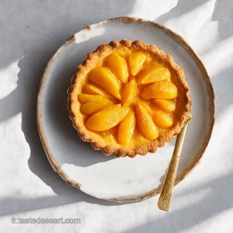 Tarte aux P&ecirc;ches Inratable