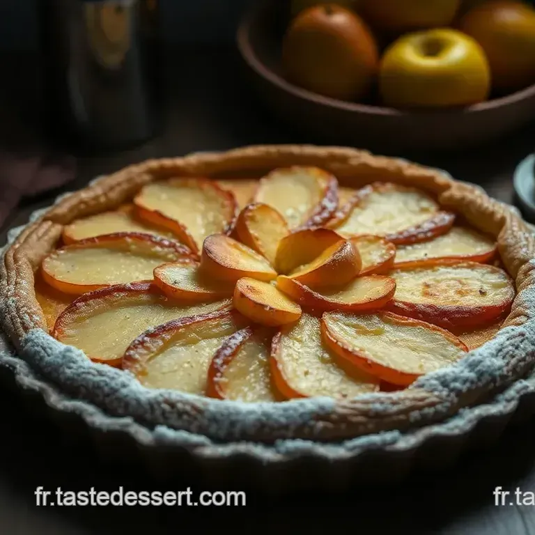 Tarte aux Pommes &agrave; la Normande