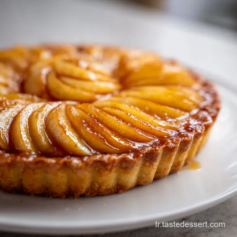 Tarte Aux Pommes Normande Fondante