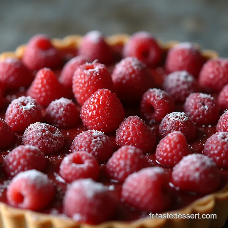 La L&eacute;gendaire Tarte aux Cerises Classique P&acirc;te Sabl&eacute;e Beurr&eacute;e et Fruits Rouges Acidul&eacute;s