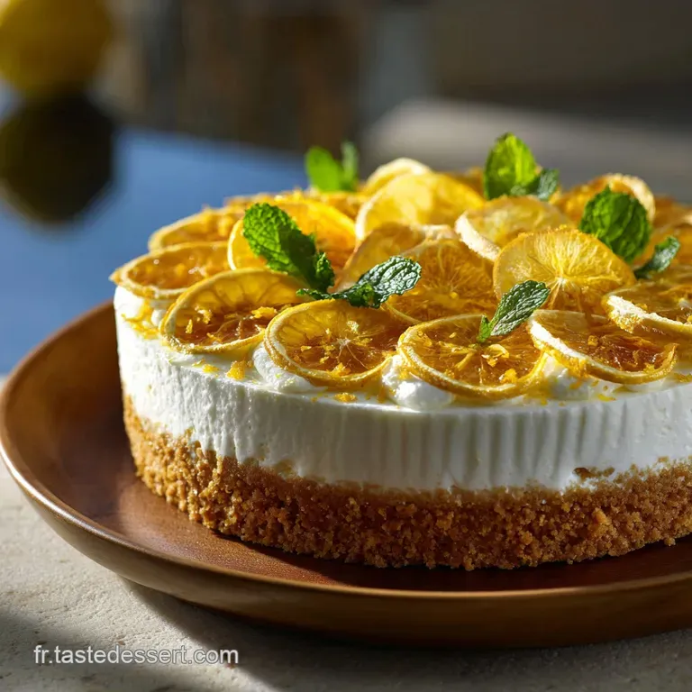34 Easy Nobake Recipes : Tarte Au Citron Express Le D&eacute;lice Onctueux Sans Four presentation