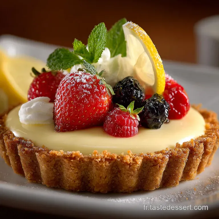 34 Easy NoBake Recipes : Tarte au Citron Express Le d&eacute;lice onctueux sans four