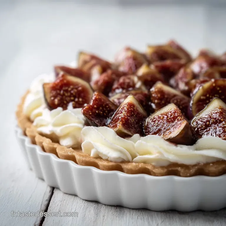 Tarte Figues Cr&egrave;me Damande : Le Tr&eacute;sor Croustillant De La Rentr&eacute;e presentation