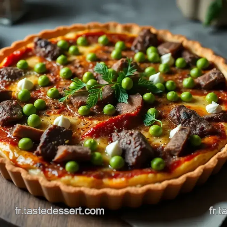 Tarte Fine Bœuf Haché: Ma Recette Printanière Facile et Gourmande!