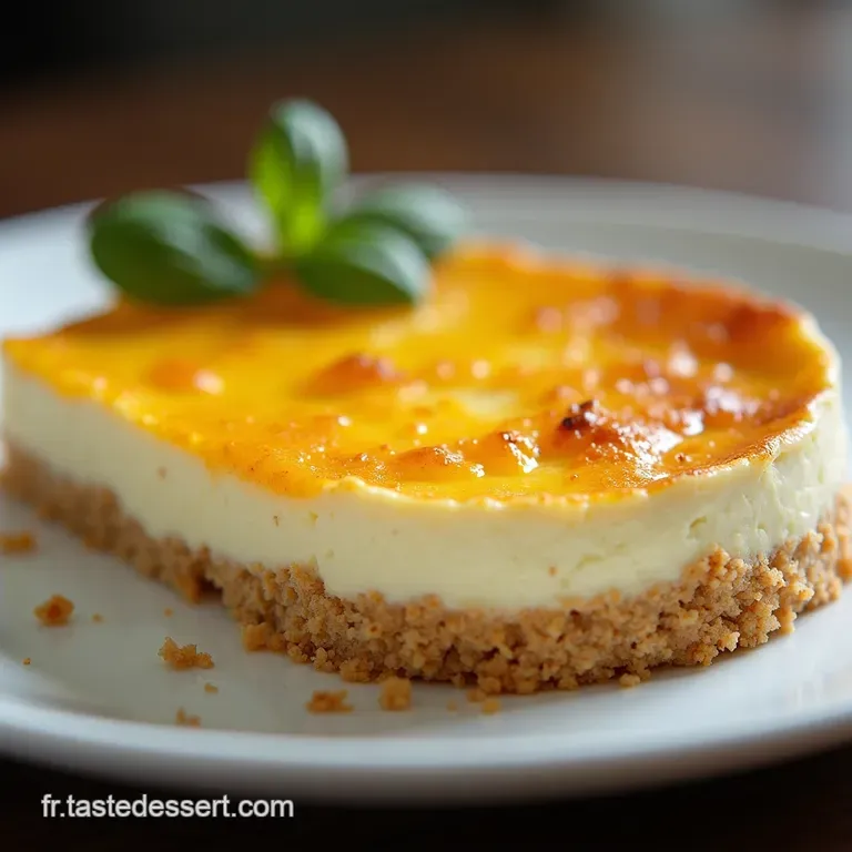 La Tarte au Fromage Blanc de nos GrandsM&egrave;res L&Eacute;quilibre Parfait entre L&eacute;g&egrave;ret&eacute; et Gourmandise