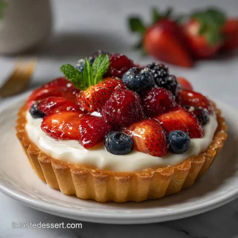 Tarte Fromage Blanc Classique L&eacute;g&egrave;re Et A&eacute;rienne presentation