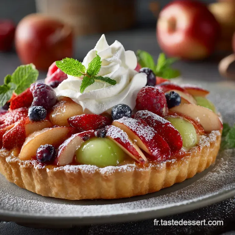 Tarte Aux Fruits Frais : La Recette Classique Inratable presentation