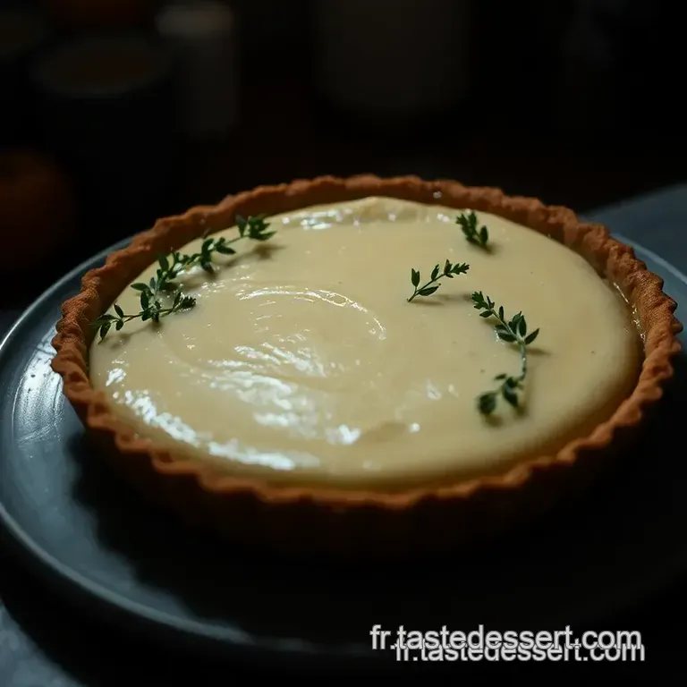 Tarte Poireaux Saumon &Agrave; La Cr&egrave;me Onctueuse &ndash; Le Mariage Savoureux Du Terroir Et De La Mer presentation