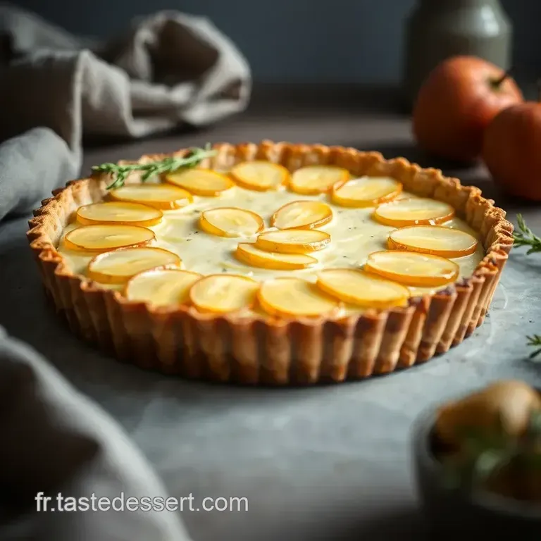Tarte Ricotta &Eacute;pinards: Un Go&ucirc;t De Provence presentation