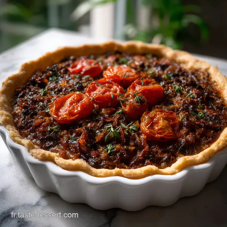 Tarte Rustique Facile Tarte Tomates Tapenade Recet : La Provence Au Four presentation