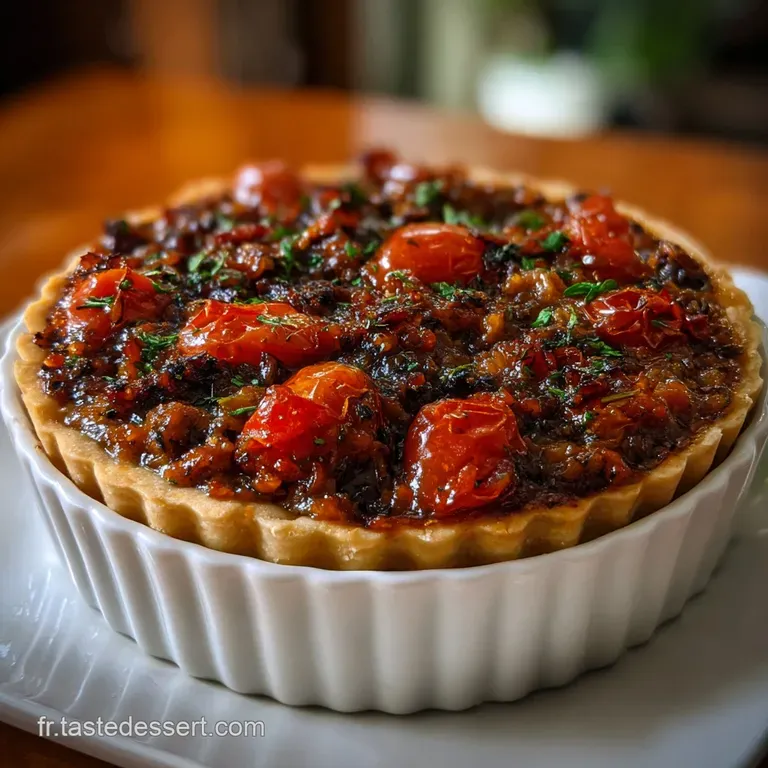 Tarte Rustique Facile Tarte Tomates Tapenade Recet : La Provence au Four