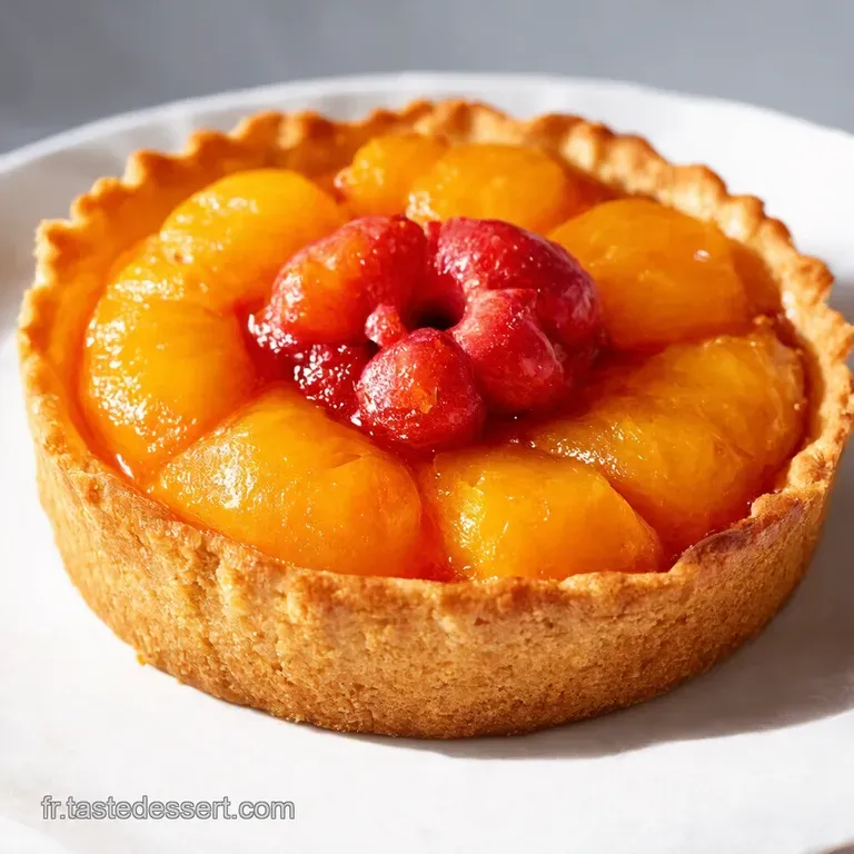 Tarte Tatin aux Abricots Soleil en Bouche