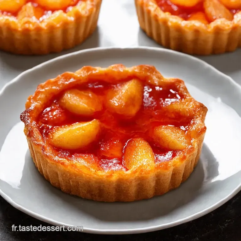 Tarte Tatin Invers&eacute;e Individuelle aux Pommes Caram&eacute;lis&eacute;es
