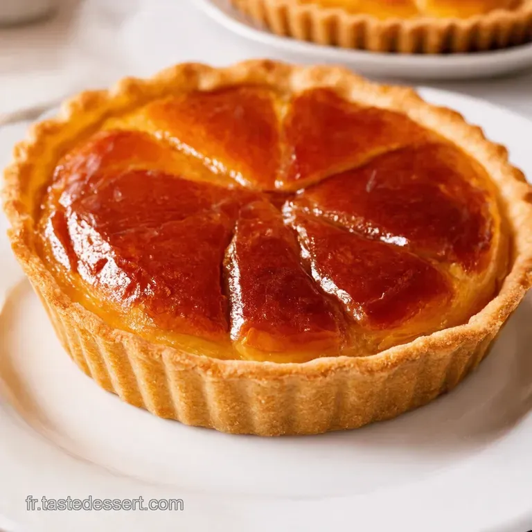 Tarte Tatin La Classique Tarte Aux Pommes Renvers&eacute;e presentation