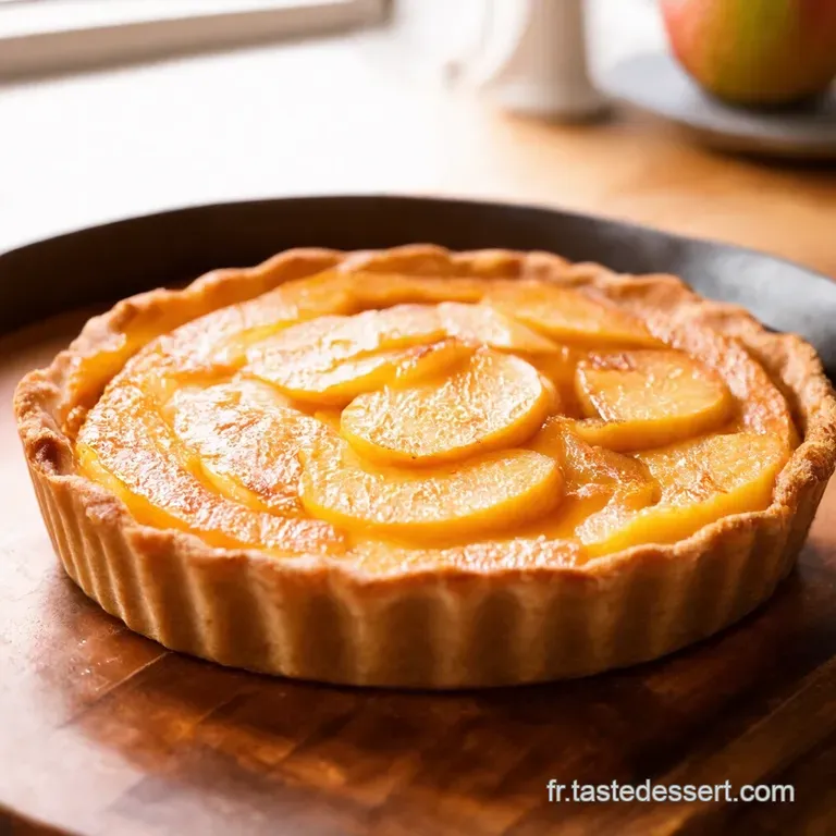 Tarte Tatin Ma Fa&ccedil;on presentation