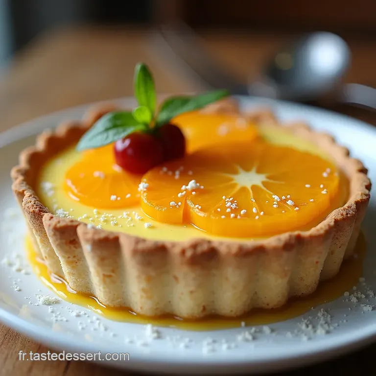 Tarte Trop&eacute;zienne V&eacute;gane Un Voyage Ensoleill&eacute;