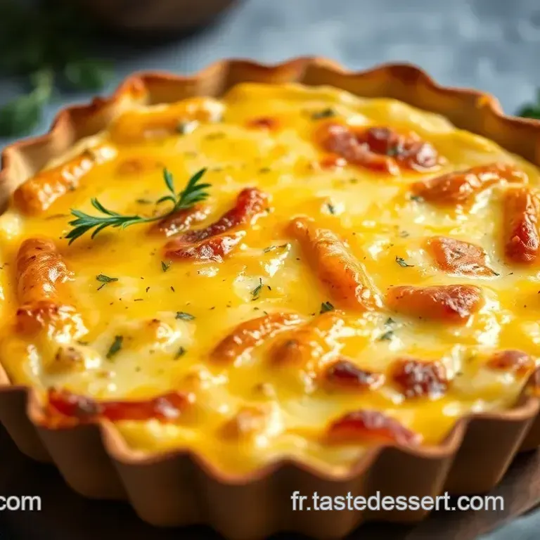 Tartiflette V&eacute;g&eacute;tarienne Rustique aux Champignons et Noix