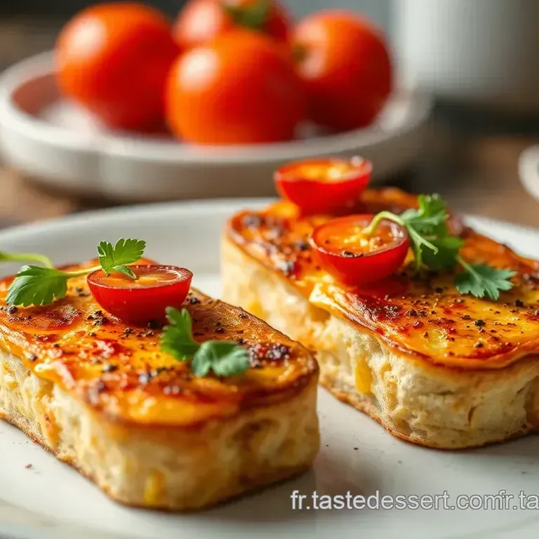 Tartines Flamb&eacute;es aux L&eacute;gumes d &Eacute;t&eacute; et Ch&egrave;vre Frais