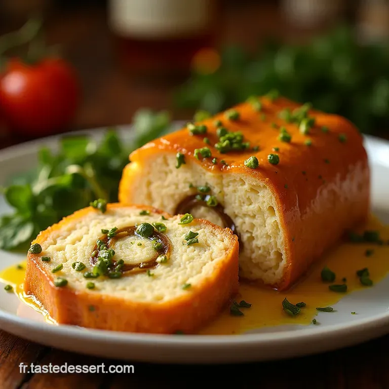 La Belle Terrine Rustique De Foies De Volaille Aux Pistaches Et Armagnac presentation