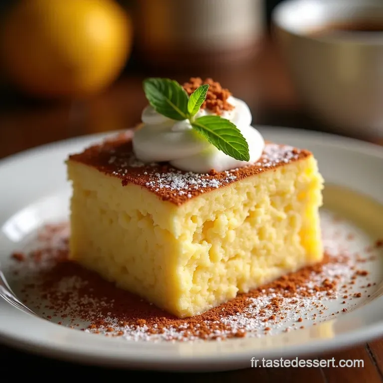 Le Voyage &Agrave; Tahiti Tiramisu Ananas Coco Douceur Sans Caf&eacute; presentation