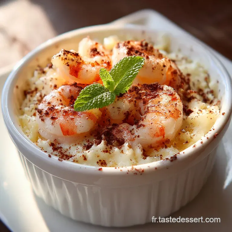 Tiramisu aux Crevettes : Fra&icirc;cheur et Mascarpone