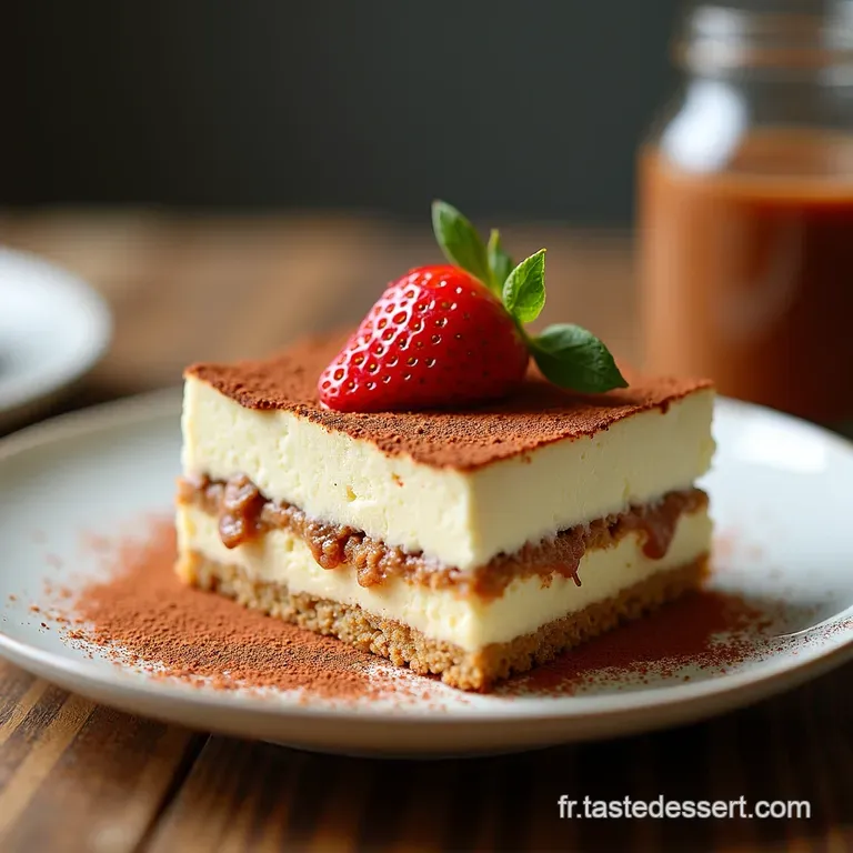 Tiramisu Classique Le Go&ucirc;t de lItalie &agrave; la Maison