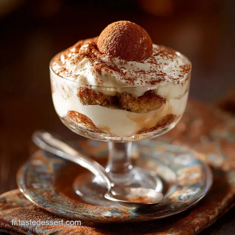 Tiramisu CocoAmande Style Raffaello La version chic et d&eacute;contract&eacute;e
