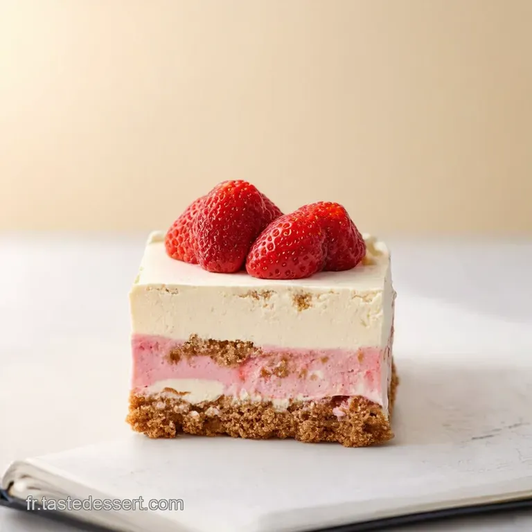 Tiramisu Express aux Fraises Un Air de Printemps