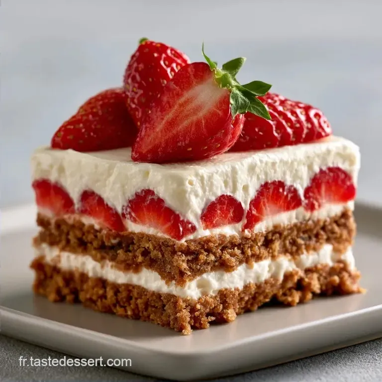 Tiramisu Fraises et Speculoos : Top Dessert D&eacute;t&eacute; Facile