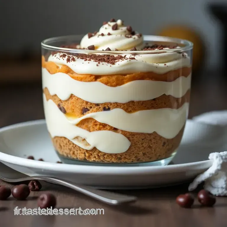 Tiramisu L&eacute;g&egrave;ret&eacute; Au Yaourt Grec presentation