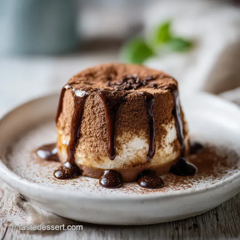 Tiramisu Poires Chocolat : Recette Onctueuse