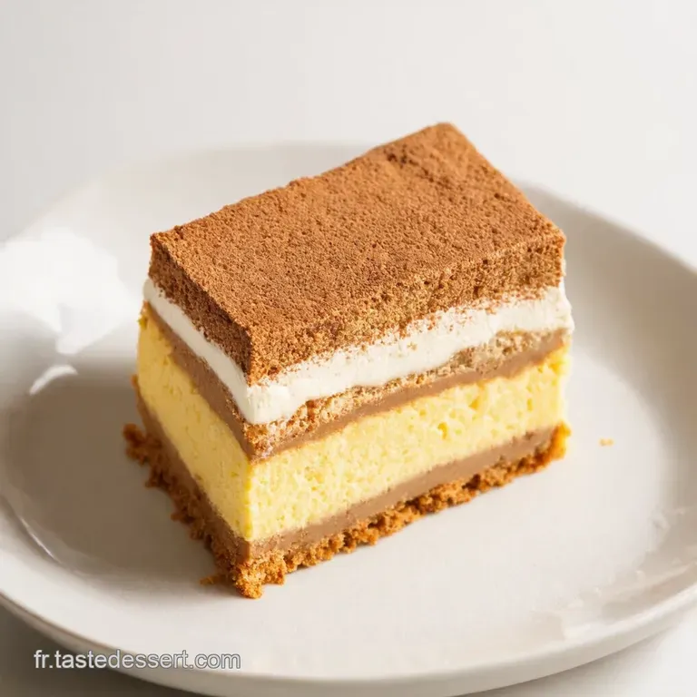 Tiramisu Vegan Sans Lactose Fa&ccedil;on Perla