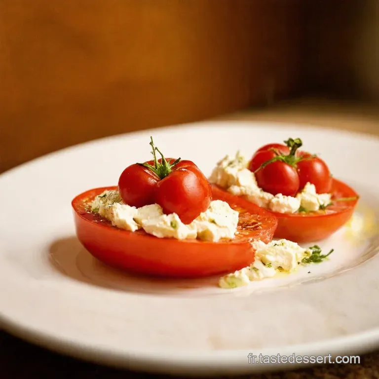 Tomates Cerises Farcies Au Ch&egrave;vre Frais Un Ap&eacute;ro &Agrave; La Fran&ccedil;aise presentation