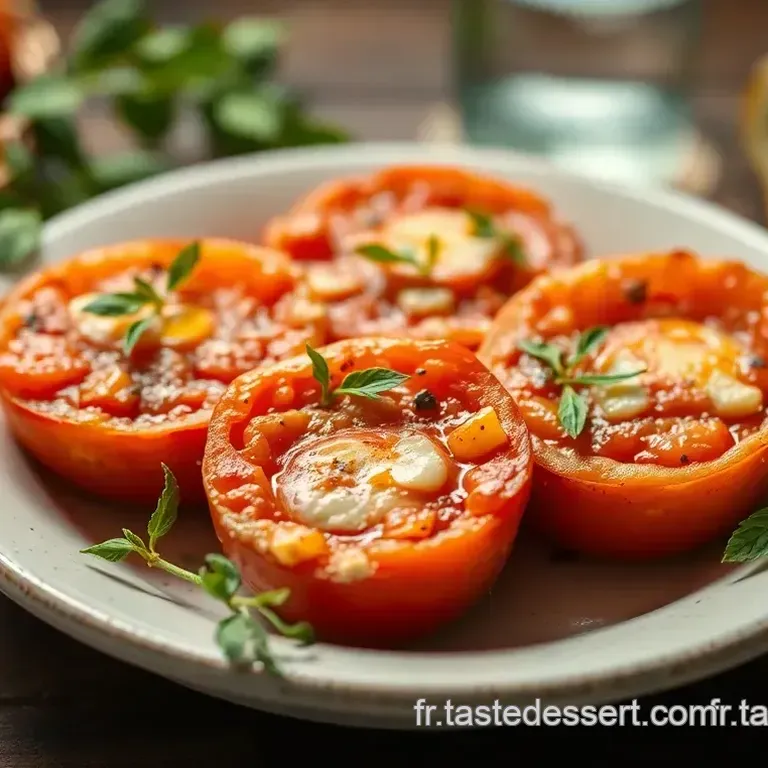Tomates Ensoleill&eacute;es: Feta Fondante &agrave; l Airfryer!